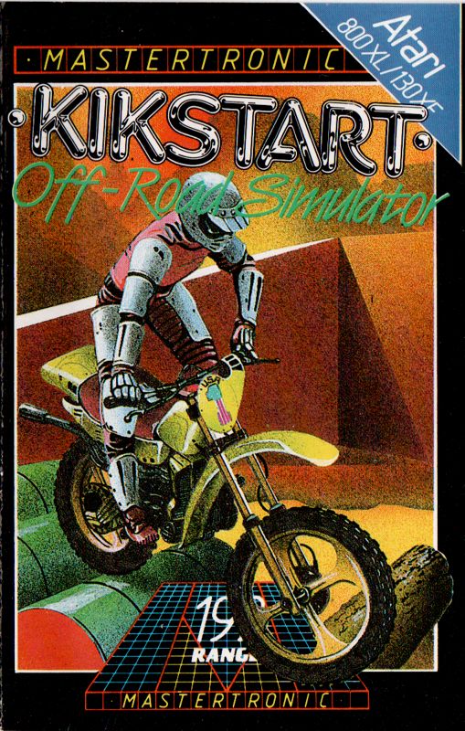 Front Cover for Kikstart: Off-Road Simulator (Atari 8-bit)