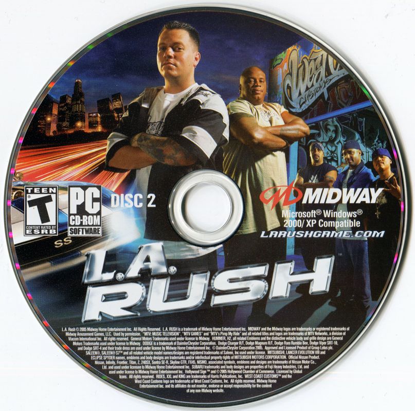 Media for L. A. Rush (Windows): Disc 2