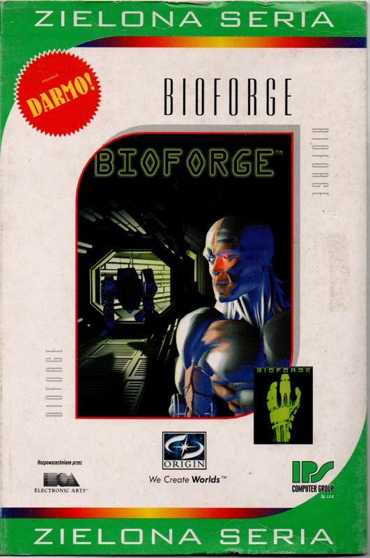 Front Cover for BioForge (DOS) (Zielona Seria release)