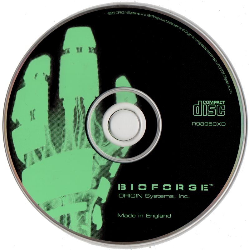 Media for BioForge (DOS) (Zielona Seria release)
