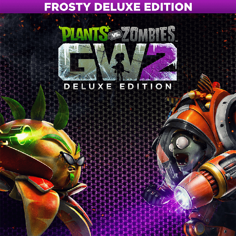 Front Cover for Plants vs. Zombies: Garden Warfare 2 (Frosty Deluxe Edition) (PlayStation 4) (download release)