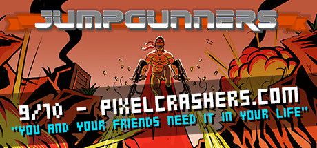 Front Cover for Jump Gunners (Linux and Macintosh and Windows) (Steam release): 1st version