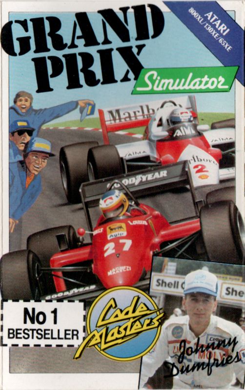Front Cover for Grand Prix Simulator (Atari 8-bit)