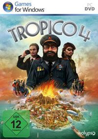 Front Cover for Tropico 4 (Windows) (Gamesload release)