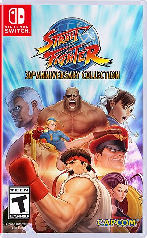 Front Cover for Street Fighter: 30th Anniversary Collection (Nintendo Switch) (download release): 1st version