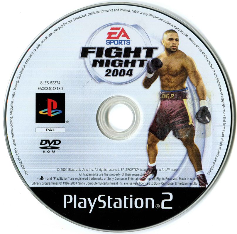 Media for Fight Night 2004 (PlayStation 2)