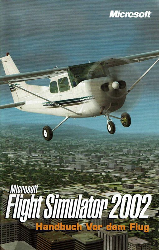 Manual for Microsoft Flight Simulator 2002 (Windows): Front
