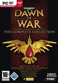 Front Cover for Warhammer 40,000: Dawn of War - The Complete Collection (Windows) (Gamesload release)