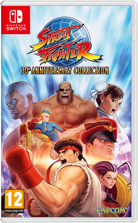 Front Cover for Street Fighter: 30th Anniversary Collection (Nintendo Switch) (download release)