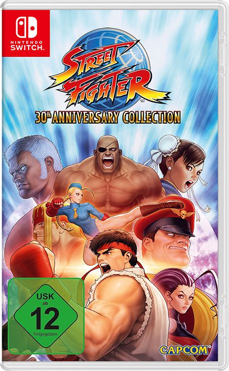 Front Cover for Street Fighter: 30th Anniversary Collection (Nintendo Switch) (download release)