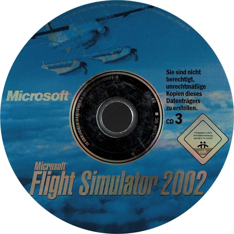 Media for Microsoft Flight Simulator 2002 (Windows): Disc 3