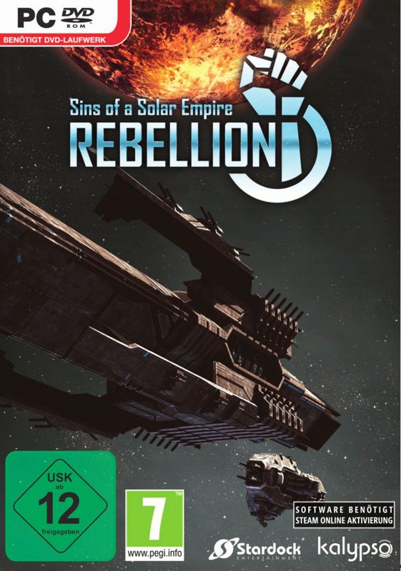 Other for Sins of a Solar Empire: Rebellion (Windows) (GameStar 12/2017 covermount): Keep Case - Front (digital)