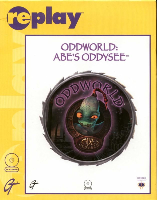 Front Cover for Oddworld: Abe's Oddysee (Windows) (Replay release)