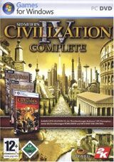 Front Cover for Sid Meier's Civilization IV: Complete (Windows) (Gamesload release)