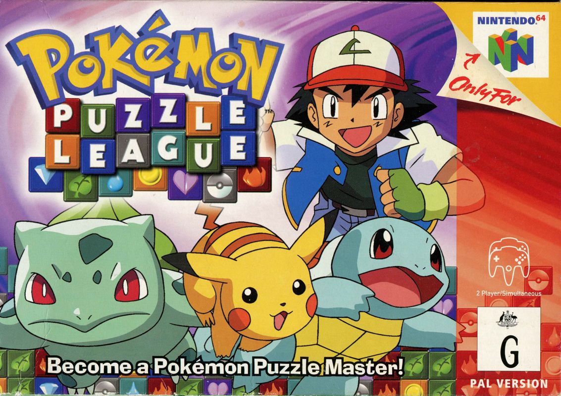 Front Cover for Pokémon Puzzle League (Nintendo 64)
