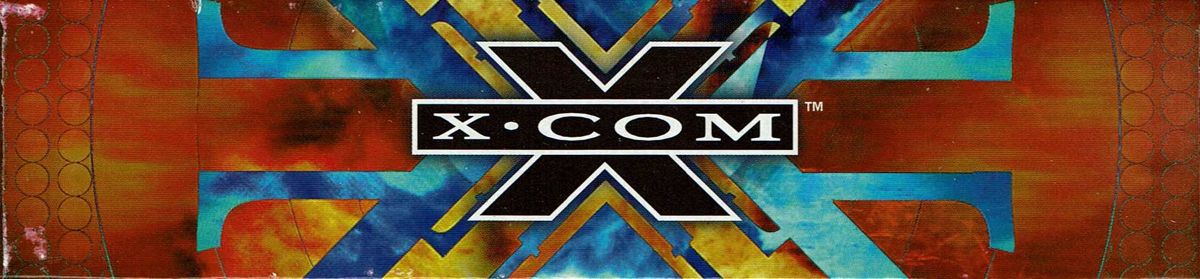 Spine/Sides for X-COM: Apocalypse (DOS): Top