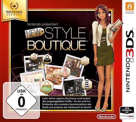 Front Cover for Style Savvy: Trendsetters (Nintendo 3DS) (download release)