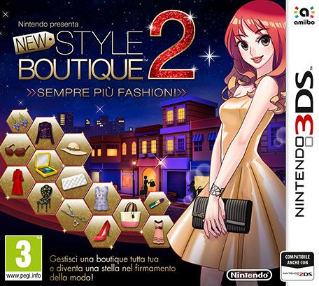 Front Cover for Style Savvy: Fashion Forward (Nintendo 3DS) (download release)