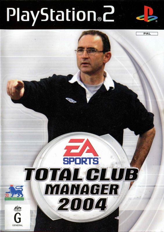 Front Cover for Total Club Manager 2004 (PlayStation 2)
