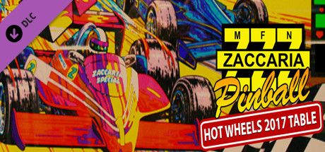 Front Cover for Zaccaria Pinball: Hot Wheels 2017 Table (Linux and Macintosh and Windows) (Steam release)