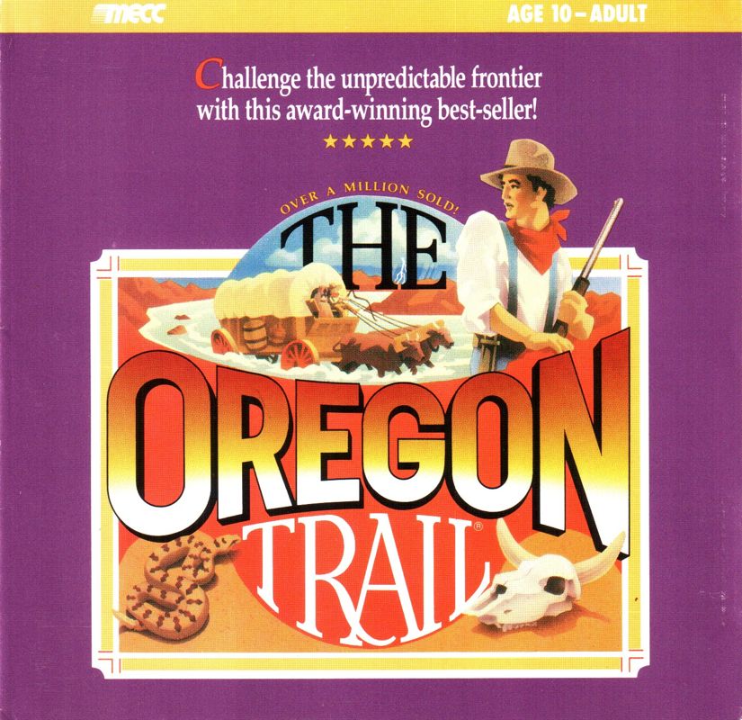 Front Cover for The Oregon Trail (Macintosh and Windows 16-bit) (CD-ROM edition version 1.0)