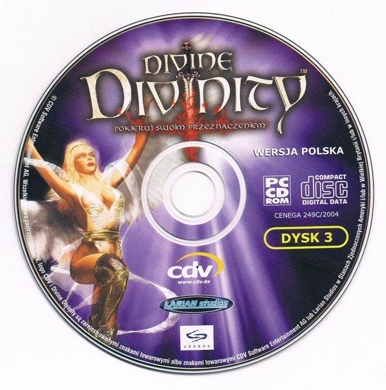 Divinity Cover Divine Divinity cover or packaging material - MobyGames