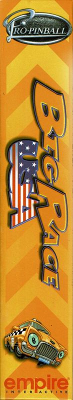 Spine/Sides for Pro Pinball: Big Race USA (Windows): Left