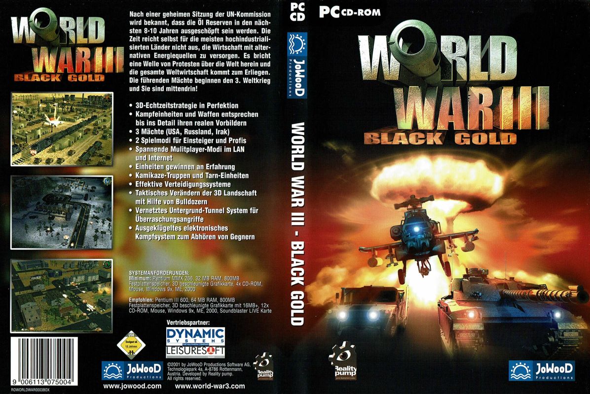 Full Cover for World War III: Black Gold (Windows)