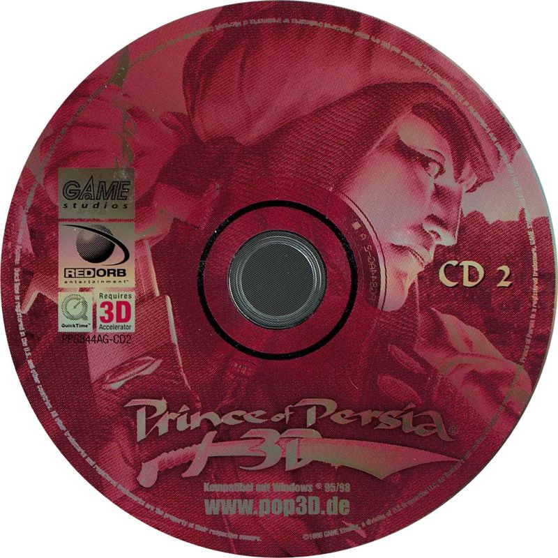 Media for Prince of Persia 3D (Windows) (Software Pyramide release): Disc 2
