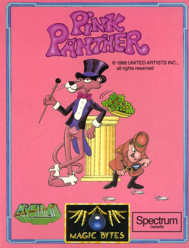 Front Cover for Pink Panther (ZX Spectrum)
