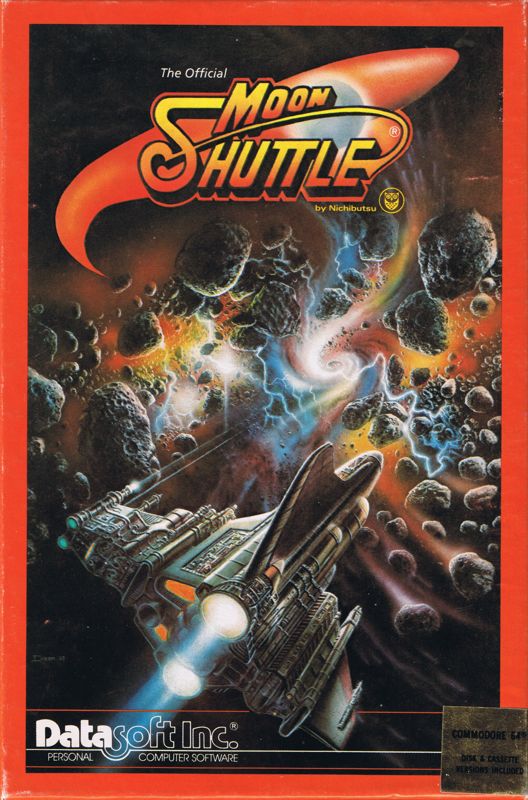 Front Cover for Moon Shuttle (Commodore 64)