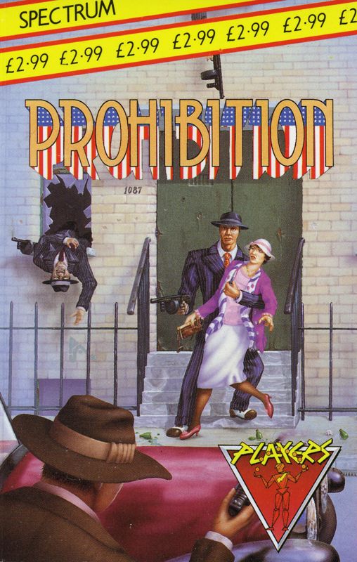 Front Cover for Prohibition (ZX Spectrum) (Budget re-release (Players Software))