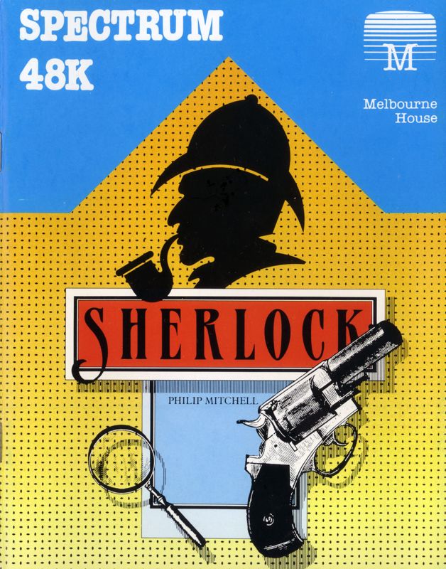 Manual for Sherlock (ZX Spectrum): front cover