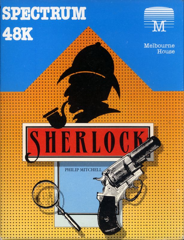Front Cover for Sherlock (ZX Spectrum)