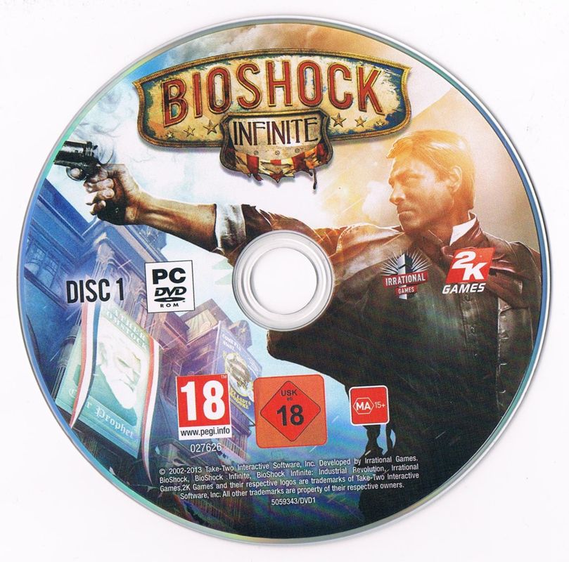 Media for BioShock Infinite (Windows): Disc 1