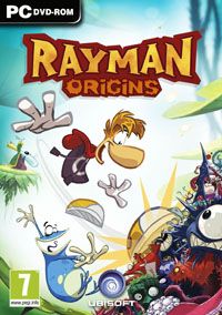 Front Cover for Rayman Origins (Windows) (Gamesload release)