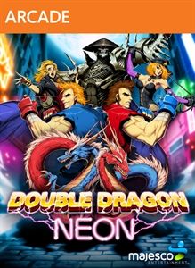 Front Cover for Double Dragon Neon (Xbox 360) (XBLA release)