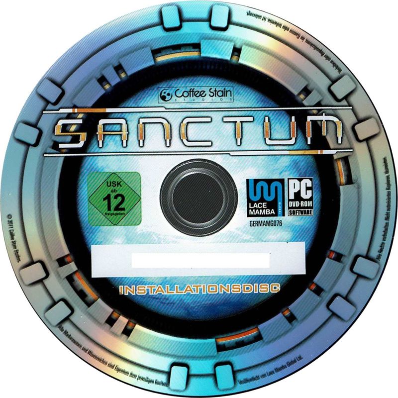 Media for Sanctum Collection (Windows): Game Disc