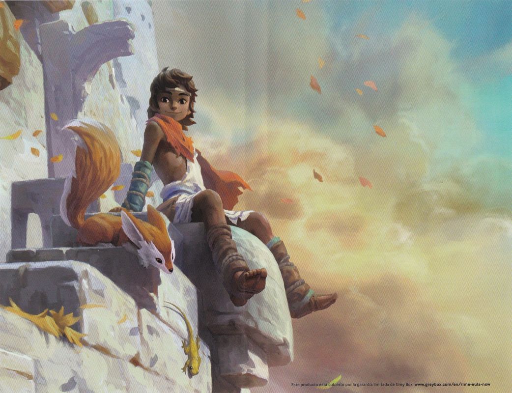 Inside Cover for RiME (Nintendo Switch): Complete