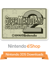 Front Cover for Super Mario Land 2: 6 Golden Coins (Nintendo 3DS) (Nintendo eShop release)