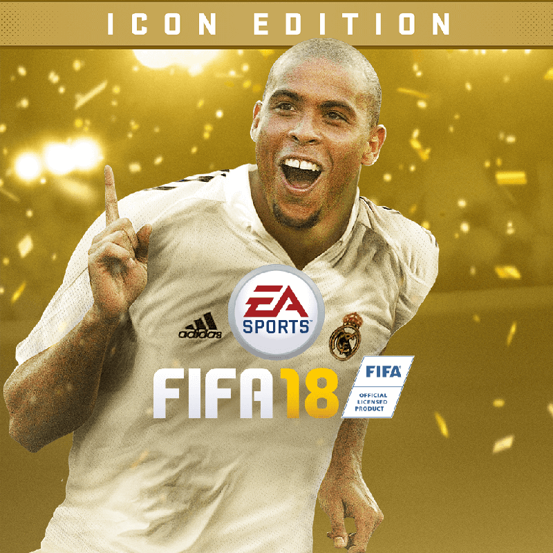 Front Cover for FIFA 18 (Icon Edition) (PlayStation 4) (download release)
