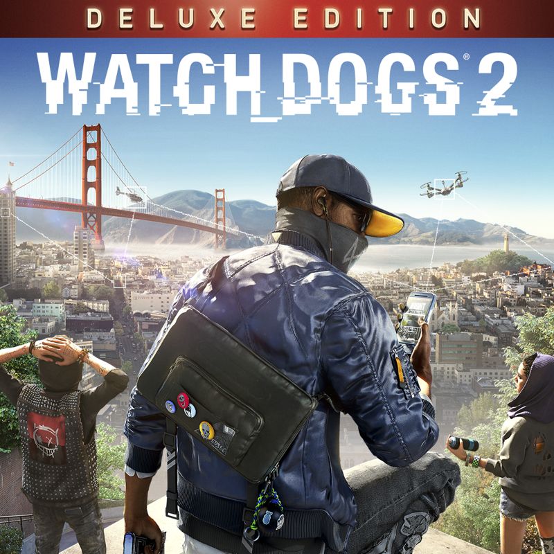 Front Cover for Watch_Dogs 2 (Deluxe Edition) (PlayStation 4) (download release)