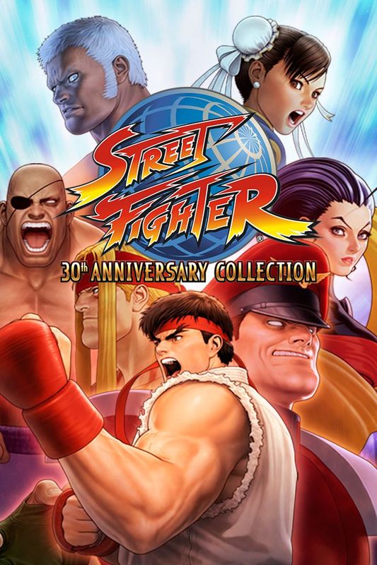 Front Cover for Street Fighter: 30th Anniversary Collection (Xbox One) (download release)