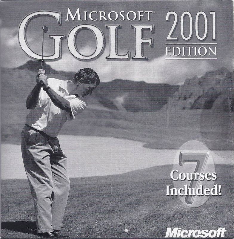 Other for Microsoft Golf 2001 Edition (Windows): Front of Cardboard Sleeve