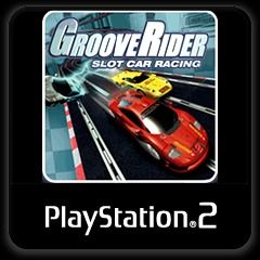 Front Cover for GrooveRider: Slot Car Thunder (PlayStation 3) (download release)