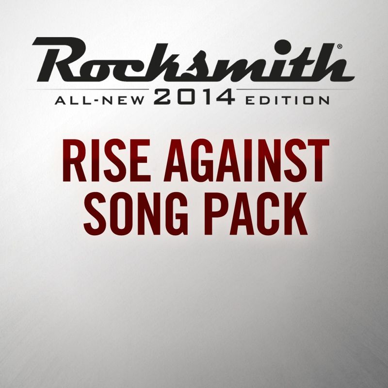 Front Cover for Rocksmith: All-new 2014 Edition - Rise Against Song Pack (PlayStation 3 and PlayStation 4) (download release)