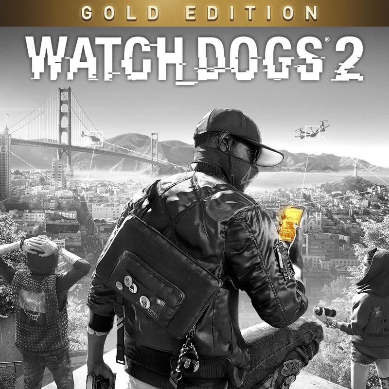 Front Cover for Watch_Dogs 2 (Gold Edition) (PlayStation 4) (download release)
