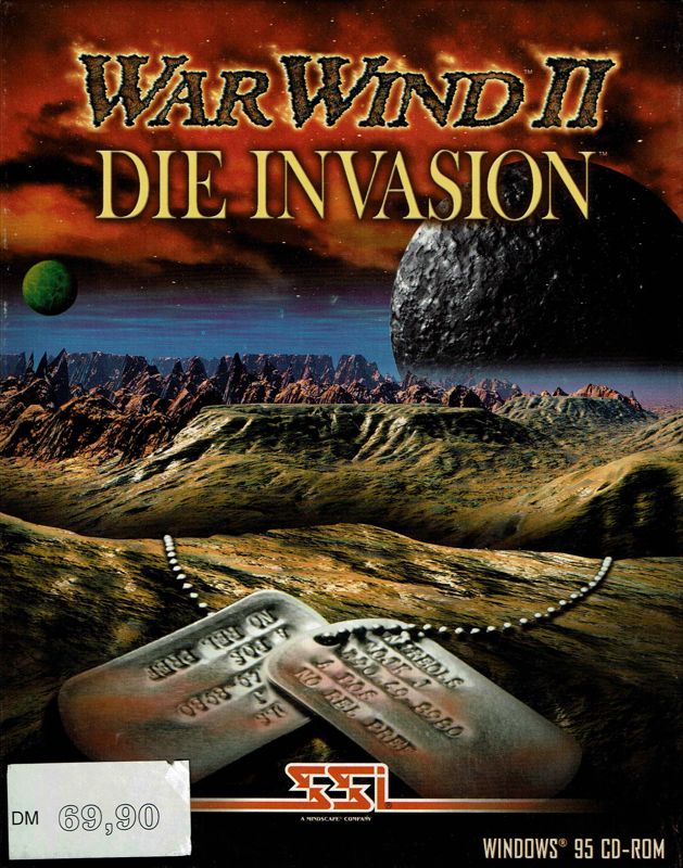 Front Cover for War Wind II: Human Onslaught (Windows)