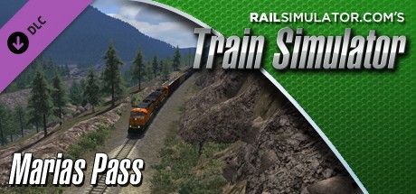 Front Cover for RailWorks 3: Train Simulator 2012 - Marias Pass (Windows) (Steam release.)