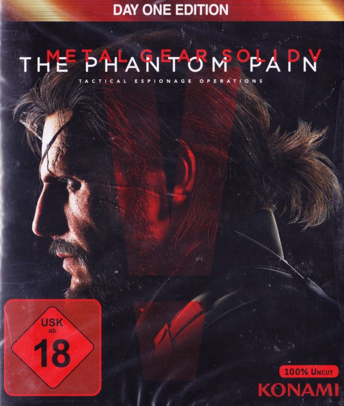 Front Cover for Metal Gear Solid V: The Phantom Pain (Day One Edition) (Xbox One)